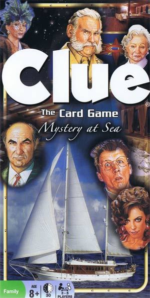 Clue: The Card Game Mystery at Sea