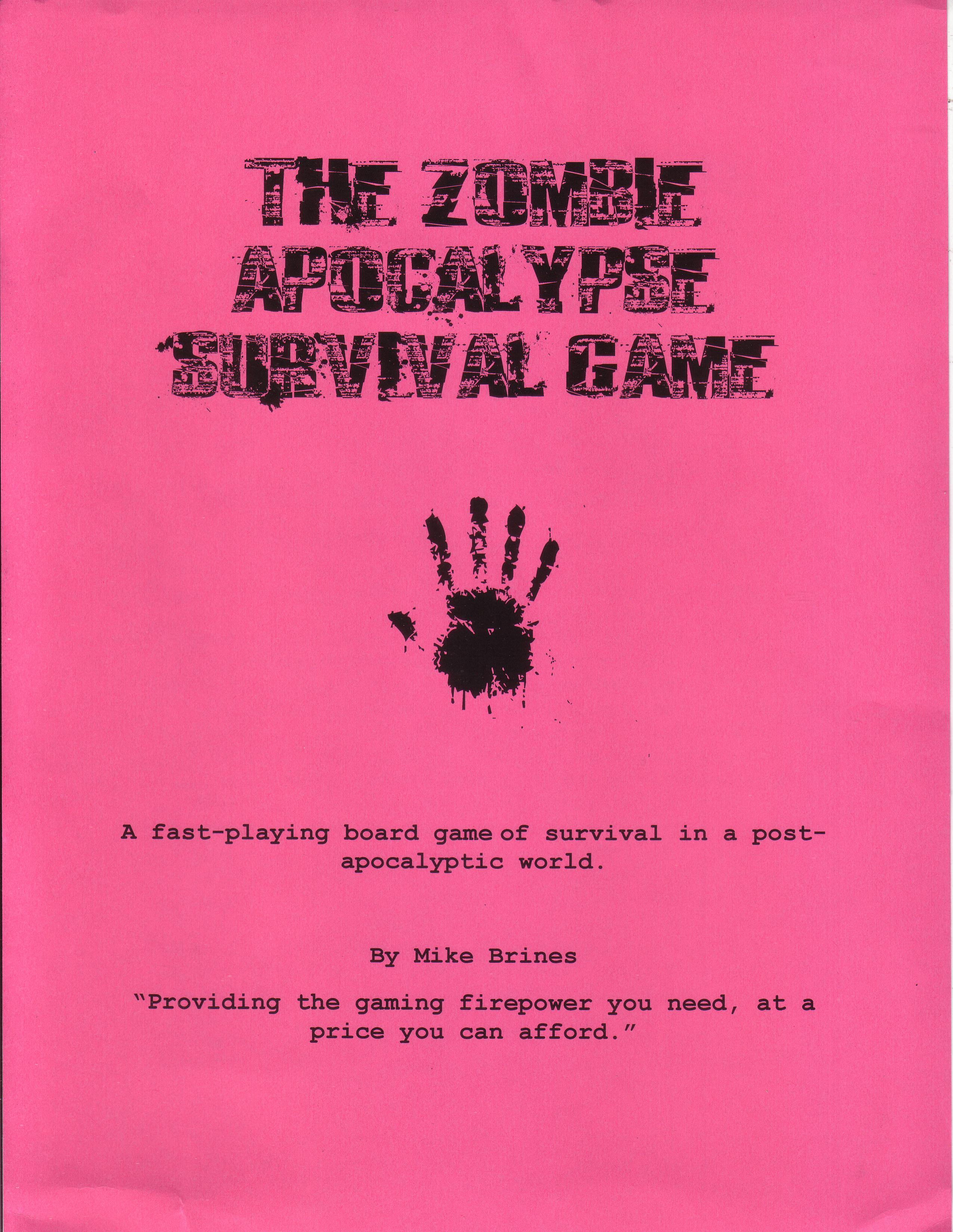 Zombie Apocalypse Survival Game Zombie Apocalypse Survival Game