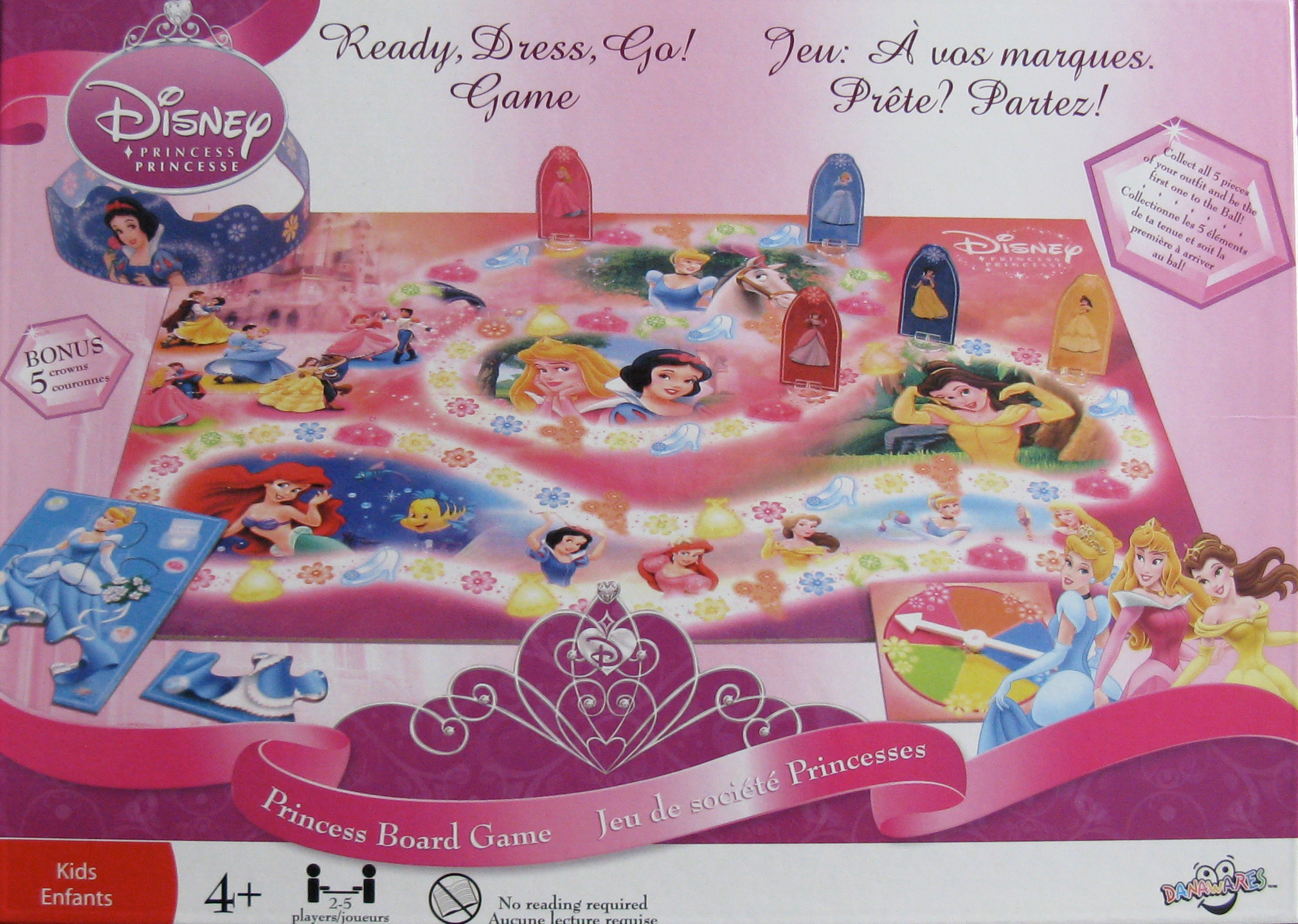 Disney Princess Ready, Dress, Go!