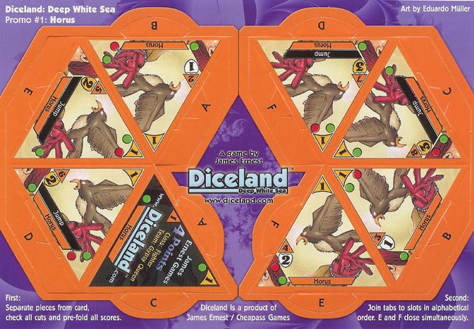 Diceland: Horus Promo Die