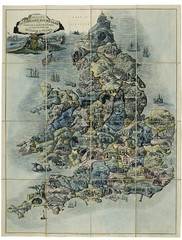 Wallis's Picturesque Round Game of the Produce and Manufacturers of the Counties of England and Wales