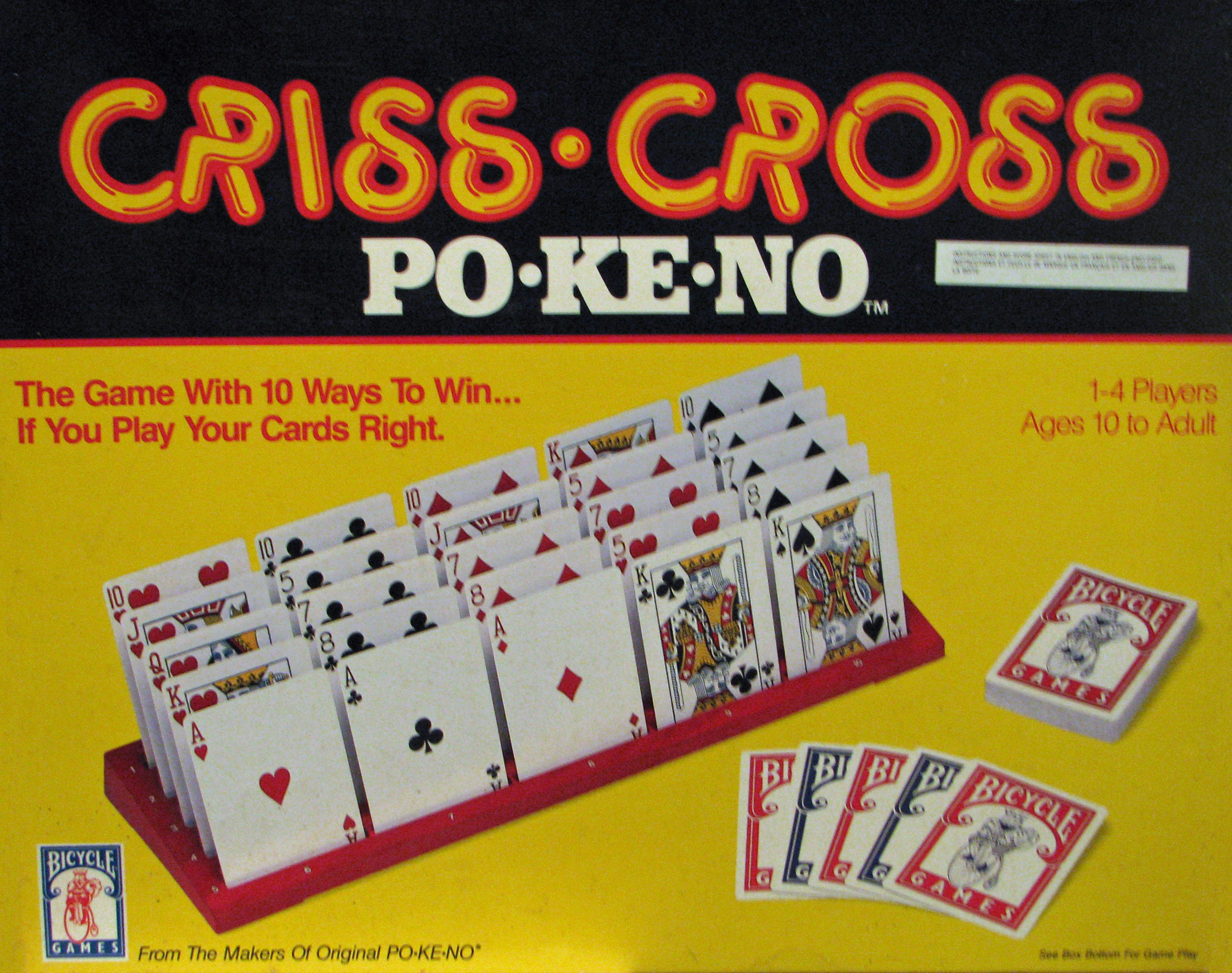 Criss Cross Po-ke-no