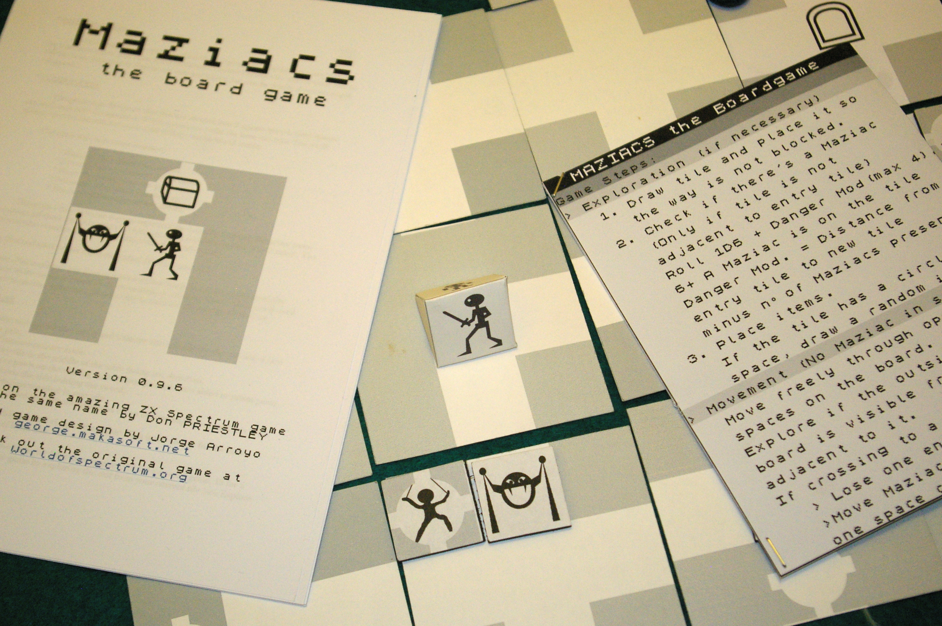 Maziacs the Boardgame Maziacs the Boardgame