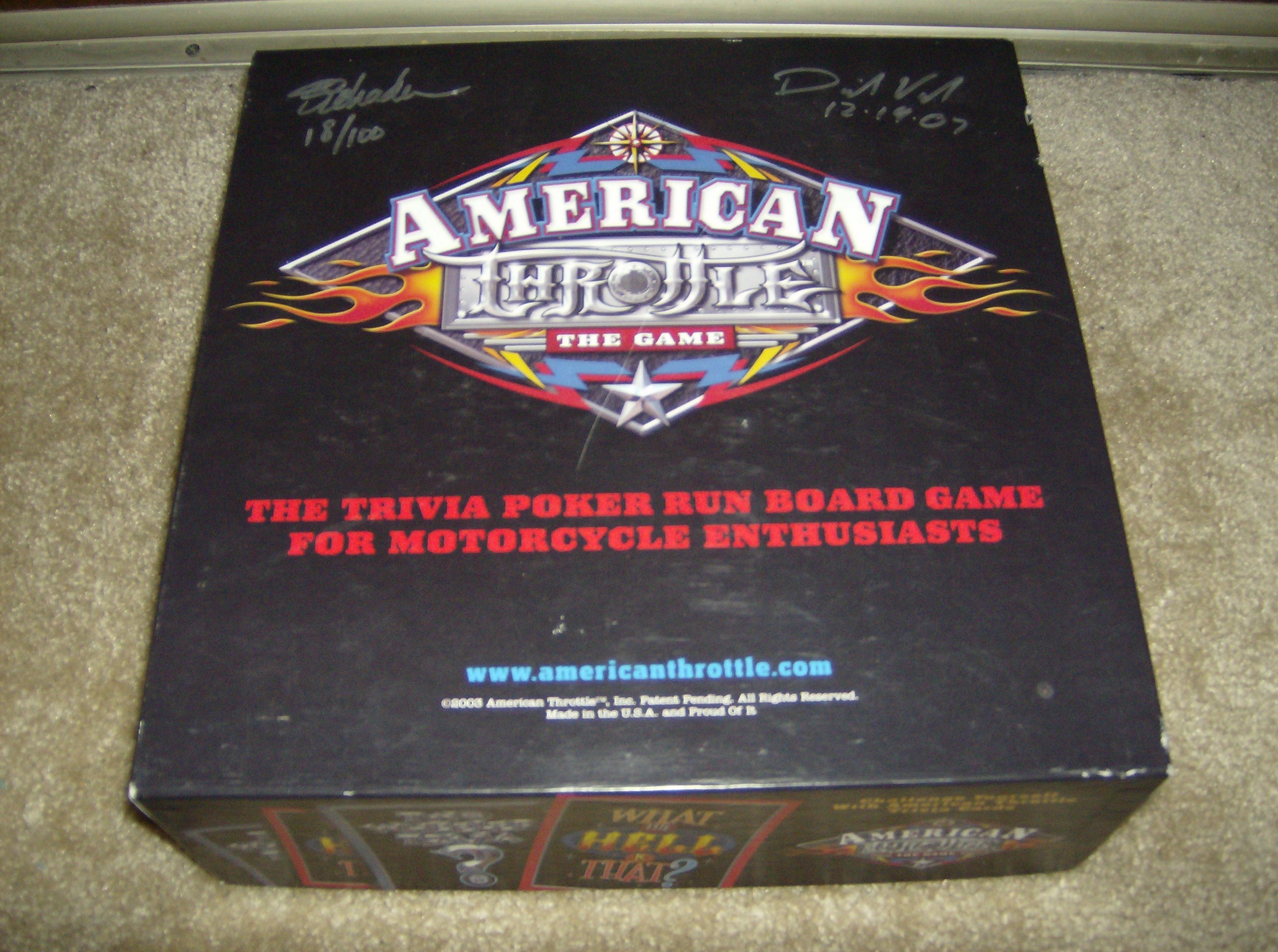 American Throttle the Game American Throttle the Game