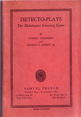 Detecto-Plays: The Melodrama Guessing Game