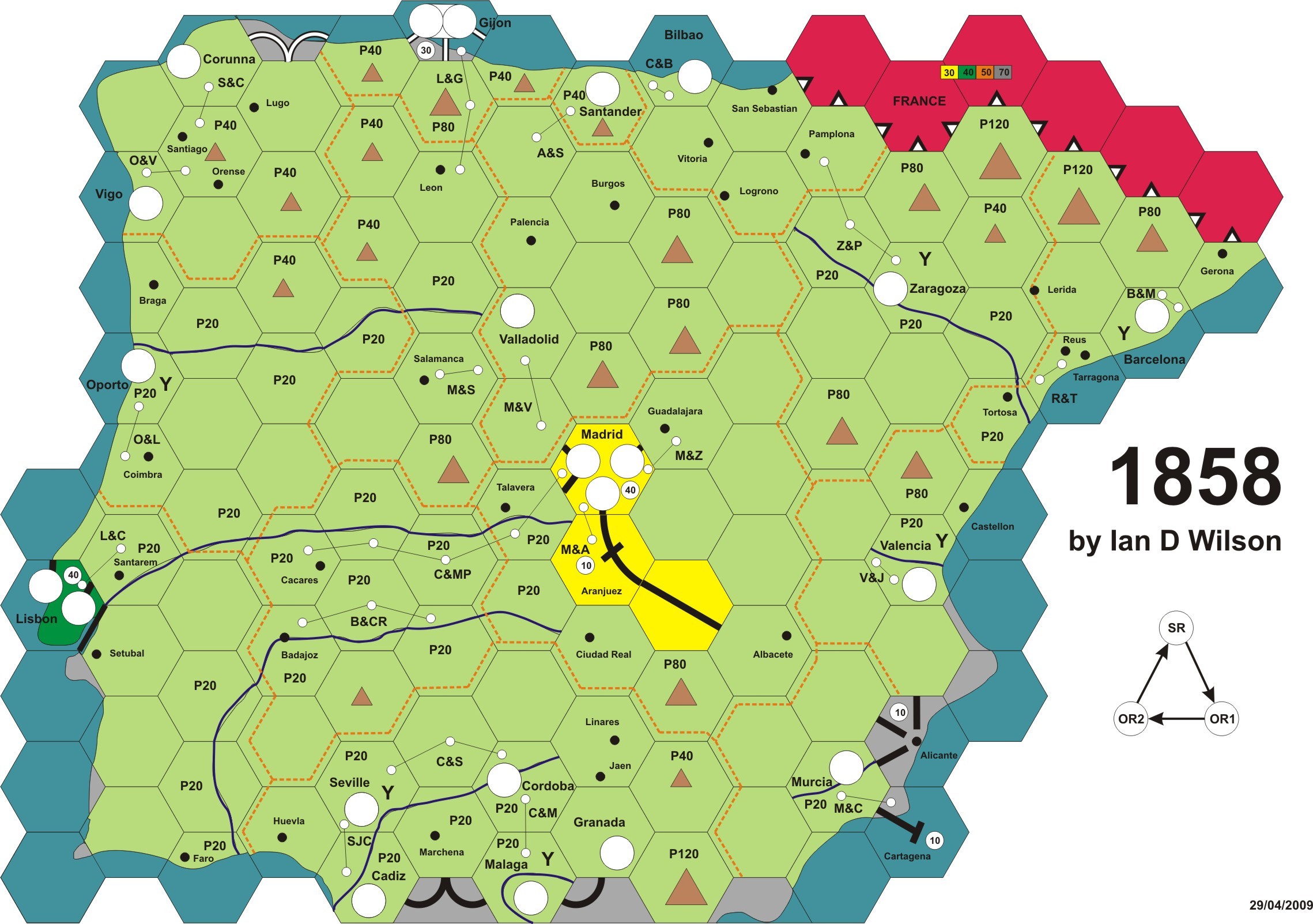 1858: The Railways of Iberia