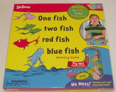 One Fish, Two Fish, Red Fish, Blue Fish Memory Game