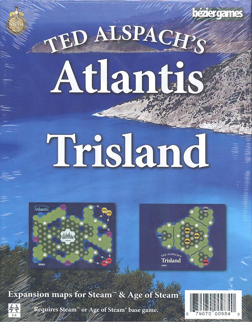 Age of Steam Expansion: Atlantis & Trisland Age of Steam Expansion: Atlantis & Trisland