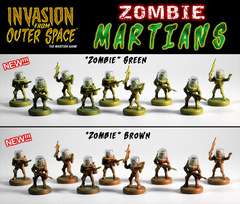 Invasion from Outer Space : Zombie-Martians