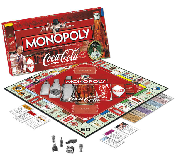 Monopoly: Coca-Cola 125th Anniversary Collectors Edition