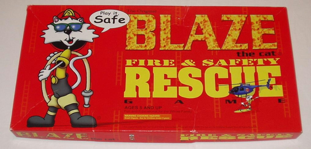 Blaze The Cat: Fire & Safety Rescue Game