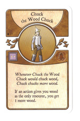 Agricola The Legen*dairy Forest Deck: Chuck the Wood Chuck