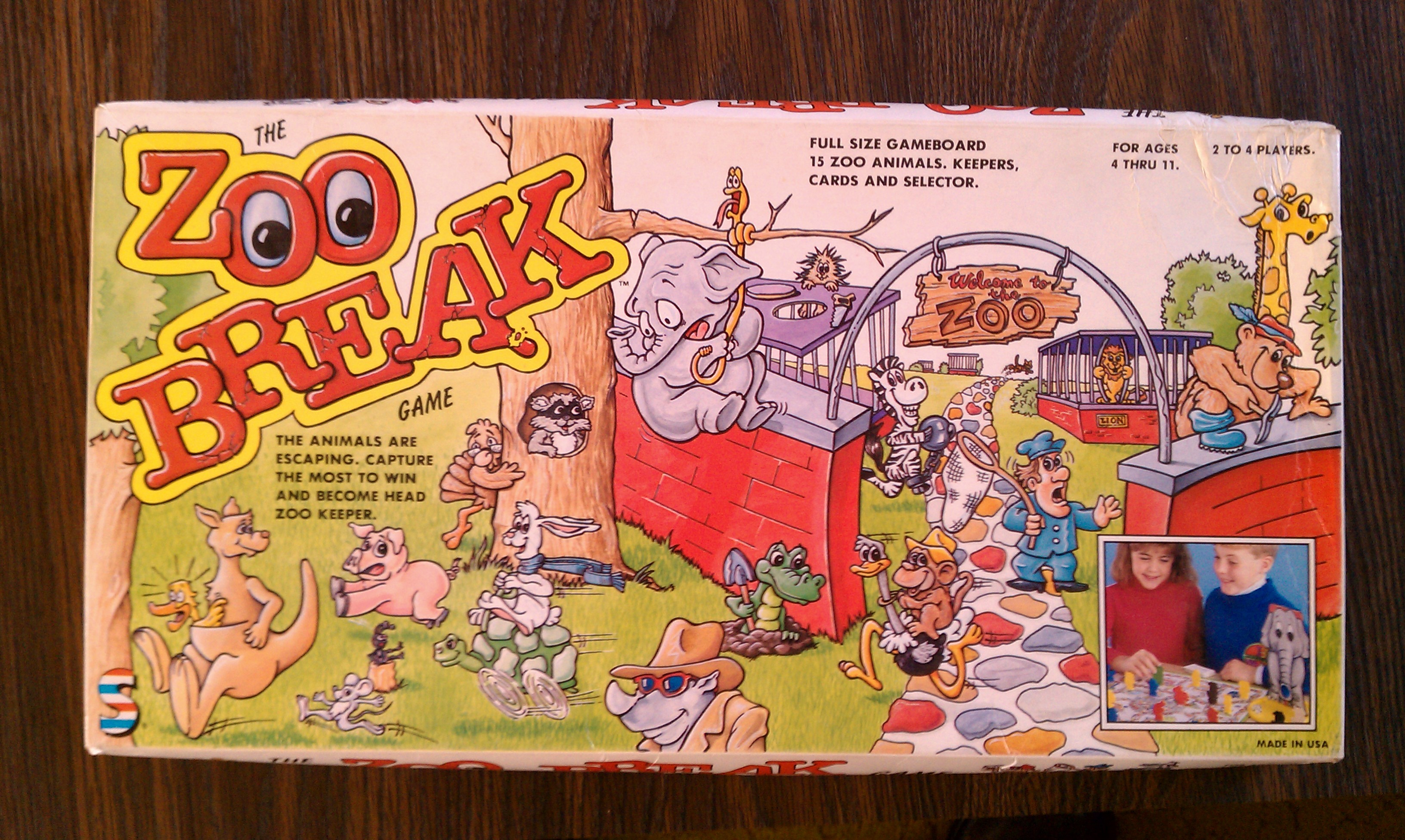 The Zoo Break Game