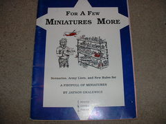 For a Few Miniatures More