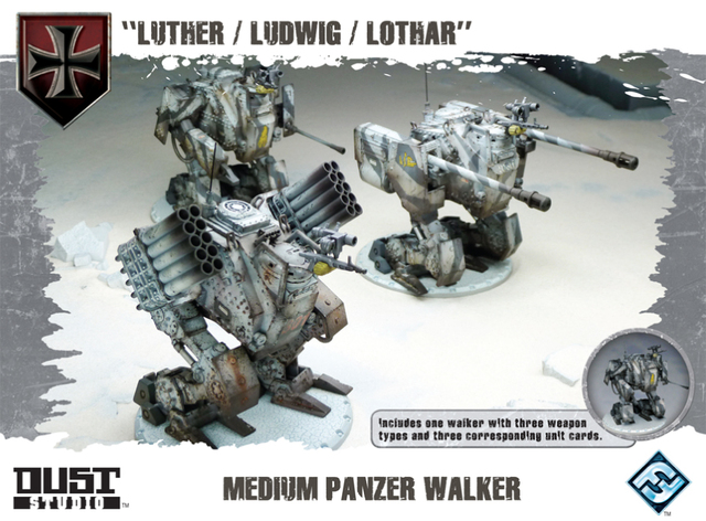 Dust Tactics: Medium Panzer Walker -