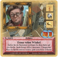 Die Siedler von Catan: Das Kartenspiel - Sonderkarte 2009 - Franz vohm Winkel