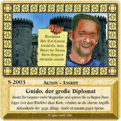 Die Siedler von Catan: Das Kartenspiel - Sonderkarte 2003 - Guido, der große Diplomat