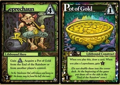 Ascension: Chronicle of the Godslayer - Leprechaun and Pot of Gold Promos