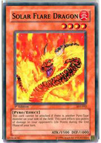 Solar Flare Dragon - AST-032 - Common - 1st Edition