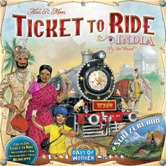 Ticket to Ride - India + Switzerland - Map Collection Volume 2