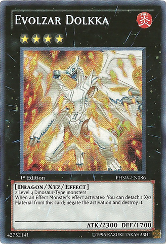 Evolzar Dolkka - PHSW-EN086 - Secret Rare - 1st Edition