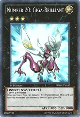 Number 20: Giga-Brilliant  - PHSW-EN042 - Super Rare - 1st Edition