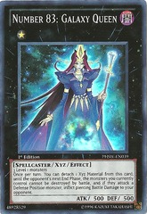 Number 83: Galaxy Queen - PHSW-EN039 - Super Rare - 1st Edition