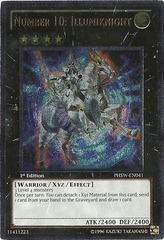 Number 10: Illumiknight - PHSW-EN041 - Ultimate Rare - 1st Edition