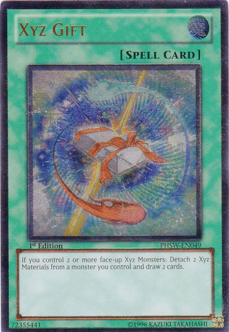 Xyz Gift - PHSW-EN049 - Ultimate Rare - 1st Edition