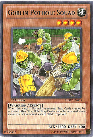 Goblin Pothole Squad - PHSW-EN035 - Common - 1st Edition