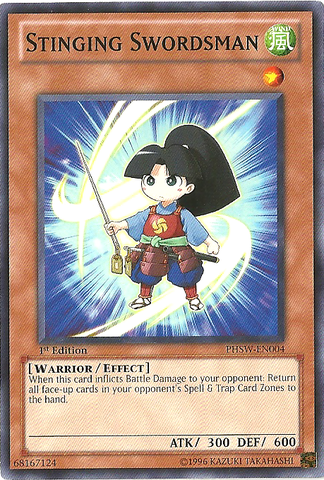 Stinging Swordsman - PHSW-EN004 - Common - 1st Edition