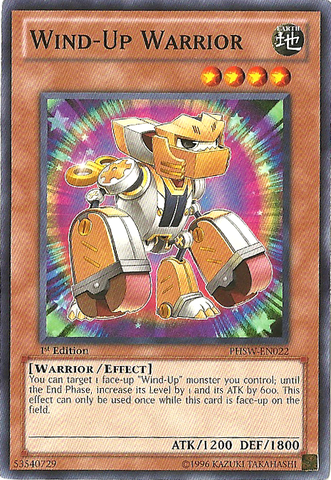 Wind-Up Warrior - PHSW-EN022 - Common - 1st Edition