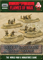 BB109: Dug-in Markers - Desert Sandbags