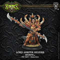 PIP74059 HRD Skorne Lord Arbiter Hexeris Blister