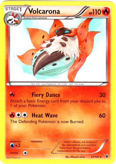 Volcarona - 21/101 - Rare