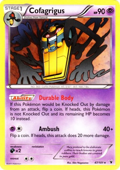 Cofagrigus - 47/101 - Rare