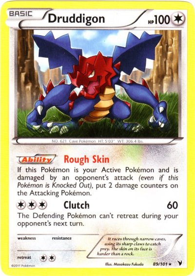 Druddigon - 89/101 - Rare