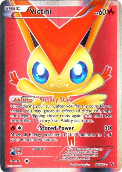 Victini - 98/101 - Full Art Ultra Rare