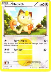 Meowth - 102/101 - Secret Rare - Reverse Holo