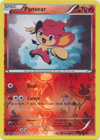 Pansear - 16/101 - Common - Reverse Holo
