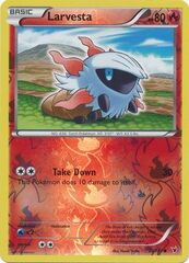 Larvesta - 20/101 - Common - Reverse Holo