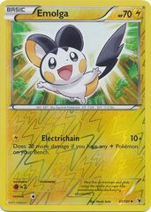 Emolga - 37/101 - Uncommon - Reverse Holo