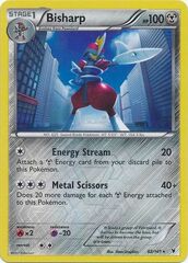 Bisharp - 82/101 - Holo Rare - Reverse Holo