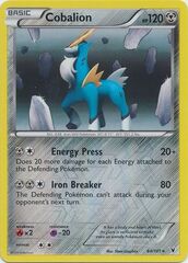 Cobalion - 84/101 - Holo Rare - Reverse Holo