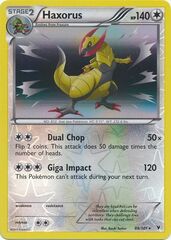 Haxorus - 88/101 - Holo Rare - Reverse Holo