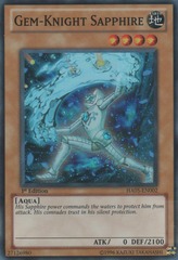 Gem-Knight Sapphire - HA05-EN002 - Super Rare - 1st Edition