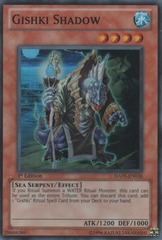 Gishki Shadow - HA05-EN036 - Super Rare - 1st Edition