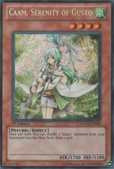 Caam, Serenity of Gusto - HA05-EN041 - Secret Rare - 1st Edition