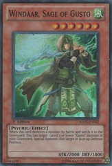 Windaar, Sage of Gusto - HA05-EN042 - Super Rare - 1st Edition