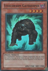 Steelswarm Gatekeeper - HA05-EN045 - Super Rare - 1st Edition